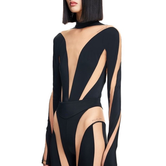 H&M Mugler NWT Fitted bodysuit - Picture 3 of 3